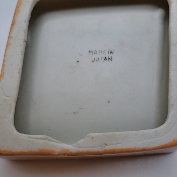 Vintage Ceramic Luster Bird Trinket dish - Picture 3 of 11